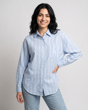 SLOWLY CAMISA DAMA A RAYAS