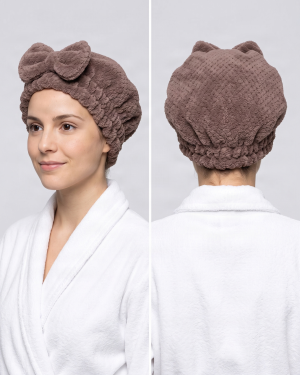 SLOWLY GORRO DE TOALLA PARA CABELLO